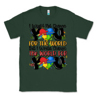 Sports Green ı would not change you autism Classic Tee - MaliasSmallBusiness