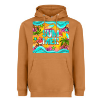 Meerkat summer Heavyweight Hoodie - NancyCooperArtShop