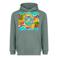 Sage summer Heavyweight Hoodie - NancyCooperArtShop