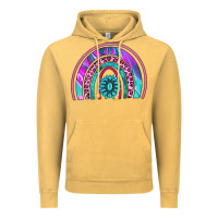 Rainbow And Gemstone Vintage Hoodie | Teevron