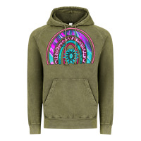 Vintage Olive rainbow and gemstone Vintage Hoodie - AdoDesignShop