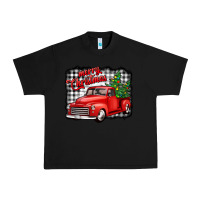 Black merry christmas red truck christmas trees Urban Heavy Tee - Jasminsmagicworld