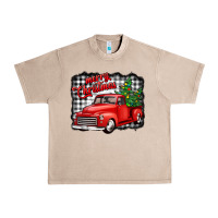 French Oak merry christmas red truck christmas trees Urban Heavy Tee - Jasminsmagicworld