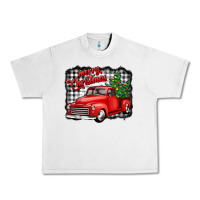 Lunar Rock merry christmas red truck christmas trees Urban Heavy Tee - Jasminsmagicworld