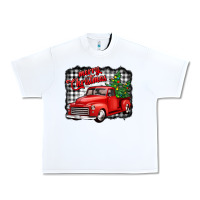 White merry christmas red truck christmas trees Urban Heavy Tee - Jasminsmagicworld