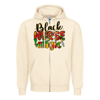 Sandshell black nurse magic Zipper Hoodie - LillyAllenDesigns