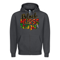 Smoke black nurse magic Zipper Hoodie - LillyAllenDesigns