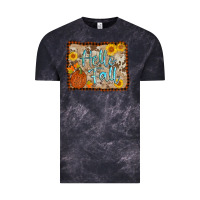 Cloud Black hello fall Vintage Tee - AdoDesignShop