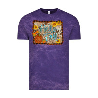 Cloud Purple hello fall Vintage Tee - AdoDesignShop