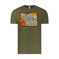 Vintage Olive hello fall Vintage Tee - AdoDesignShop