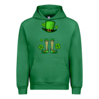 Emerald Custom name St. Patrick's leprechaun Urban Hoodie - OliviaCreatesArt