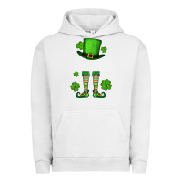 Pigment Lunar Rock Custom name St. Patrick's leprechaun Urban Hoodie - OliviaCreatesArt