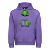 Tulip Custom name St. Patrick's leprechaun Urban Hoodie - OliviaCreatesArt