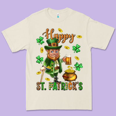 Happy St. Patricks Day Premium Tee Designed By Neo Western