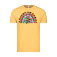 Vintage Mustard western easter rainbow Vintage Tee - Jasminsmagicworld