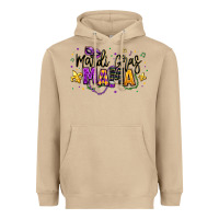 Mushroom mardi gras mama Heavyweight Hoodie - texasbilliewilder