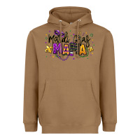 Toasted Coconut mardi gras mama Heavyweight Hoodie - texasbilliewilder
