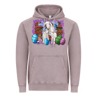 Vintage Zinc goat family eggs flowers leopard serape glitter Vintage Hoodie - Artiststas
