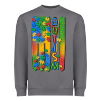 Storm autism american flag Heavyweight Sweatshirt - MaliasSmallBusiness
