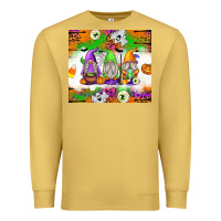 Antique Gold Halloween Gnomes Premium Sweatshirt - texasbilliewilder