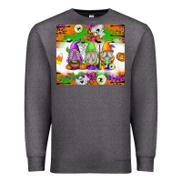 Charcoal Heather Halloween Gnomes Premium Sweatshirt - texasbilliewilder