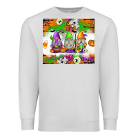 Dove Grey Halloween Gnomes Premium Sweatshirt - texasbilliewilder