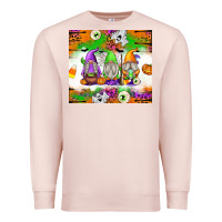 Pale Pink Halloween Gnomes Premium Sweatshirt - texasbilliewilder