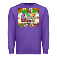 Purple Halloween Gnomes Premium Sweatshirt - texasbilliewilder