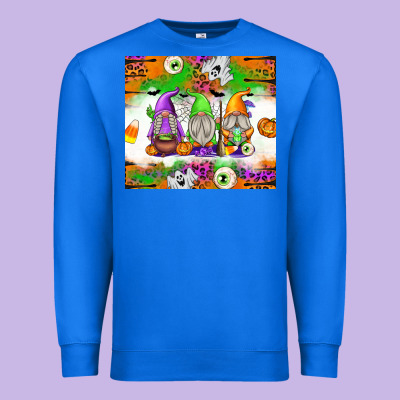 Halloween Gnomes Premium Sweatshirt Designed By Texasbilliewilder
