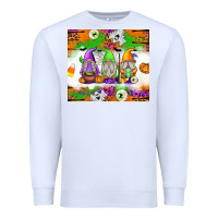 White Halloween Gnomes Premium Sweatshirt - texasbilliewilder