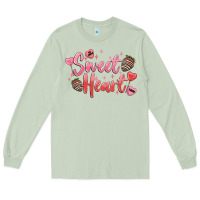 Matcha sweet heart Long Sleeve Tee - MaliasSmallBusiness