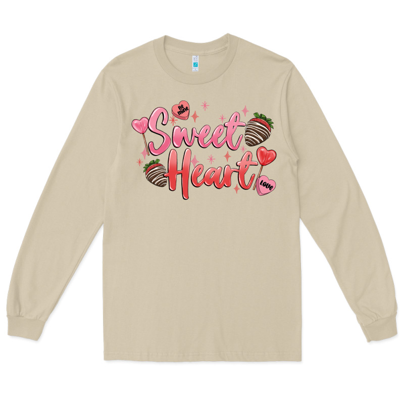 Sweet Heart Long Sleeve Tee by MaliasSmallBusiness | Teevron