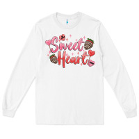 White sweet heart Long Sleeve Tee - MaliasSmallBusiness