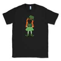 Black leprechaun girl faceless Classic Tee - MaliasSmallBusiness
