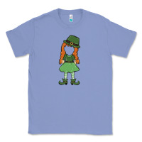 Colony Blue leprechaun girl faceless Classic Tee - MaliasSmallBusiness