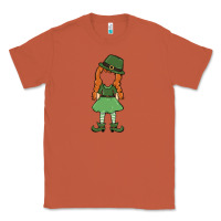 Copper leprechaun girl faceless Classic Tee - MaliasSmallBusiness