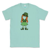 Seafoam leprechaun girl faceless Classic Tee - MaliasSmallBusiness