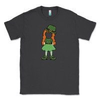 Smoke leprechaun girl faceless Classic Tee - MaliasSmallBusiness