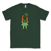 Leprechaun Girl Faceless Classic Tee | Teevron