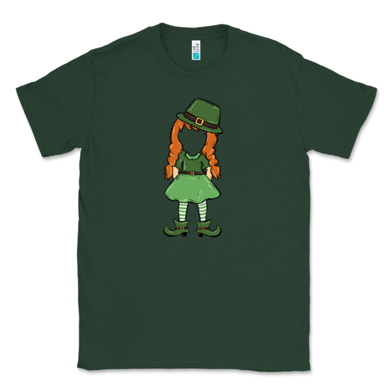 Leprechaun Girl Faceless Classic Tee by MaliasSmallBusiness | Teevron