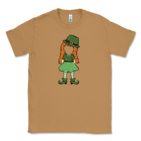 Toasted Coconut leprechaun girl faceless Classic Tee - MaliasSmallBusiness