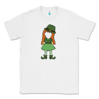 White leprechaun girl faceless Classic Tee - MaliasSmallBusiness