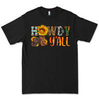 Black howdy y all Premium Tee - HRA Design Shop