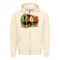 Sandshell 1865 juneteenth Zipper Hoodie - LillyAllenDesigns
