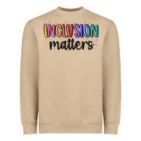 Mushroom ınclusion matters Heavyweight Sweatshirt - MaliasSmallBusiness