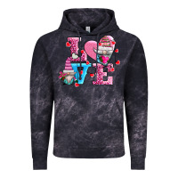 Cloud Black love and gnomes Vintage Hoodie - AdoDesignShop
