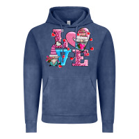 Vintage Denim love and gnomes Vintage Hoodie - AdoDesignShop