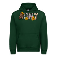 Forest Green aunt Urban Hoodie - OliviaCreatesArt