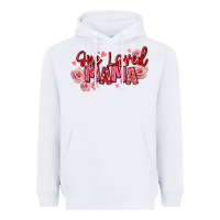 White one loved mama valentine's day Heavyweight Hoodie - texasbilliewilder