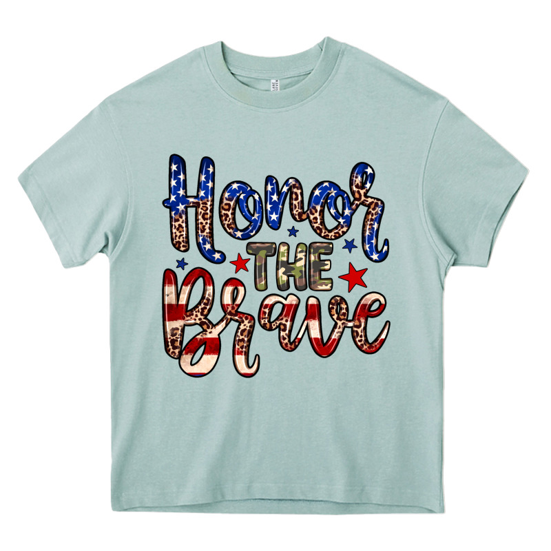 Honor The Brave Heavy Core Tee by Neo Western | Teevron